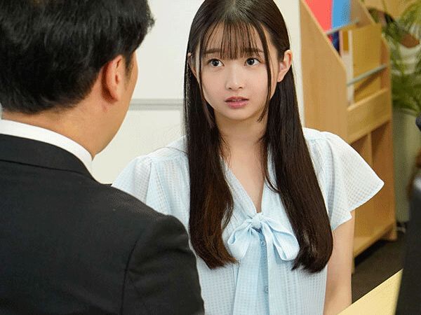 【気弱な新人美少女】キャリアアップのために…♥部長の出張に同行したらメロメロにされちゃった♥♥♥幼さ残るウブマ●コに挿入！