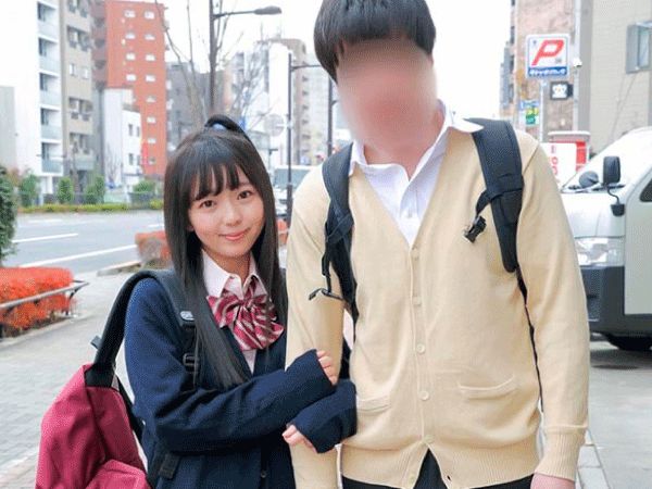 【マジックミラー号×女子校生】大好きなカレピのオチンポなら当てれて当然だよね→外したら即ハメNTRセックス！